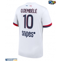 Moški Nogometni dresi Paris Saint-Germain Ousmane Dembele #10 Gostujoči 2025-26 Kratek Rokav